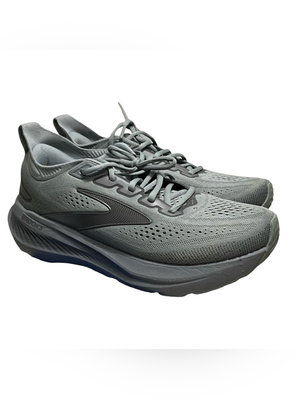 BROOKS Adrenaline GTS 25 Men’s 8.5 2E Wide Gray Running Shoes Sneakers Worn 4x’s